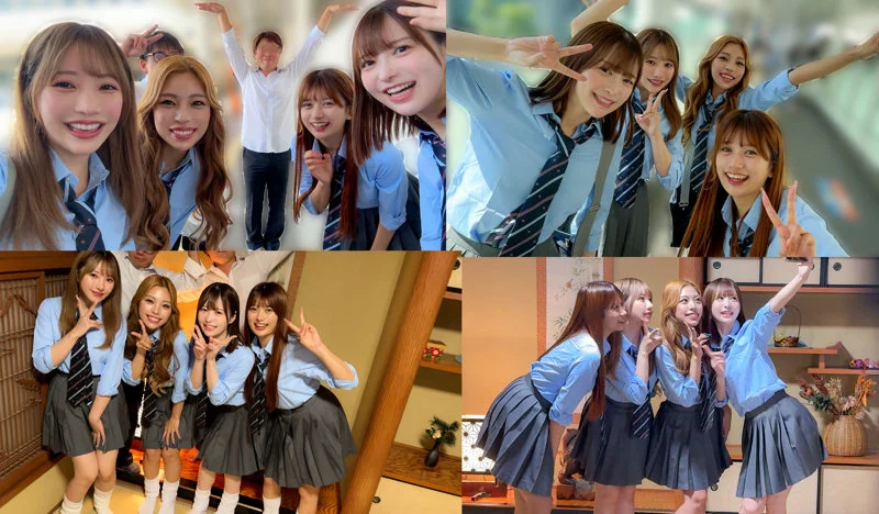 りお＆ひなた＆かりん＆ゆい 無料サンプル画像(4) 【無料同人コミックと素人動画】