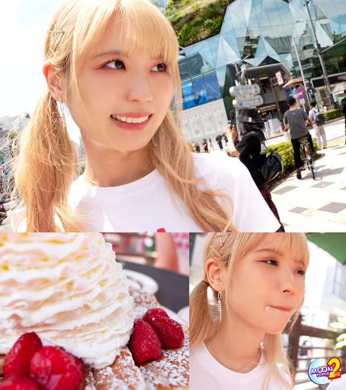 金髪ツインテの貧乳ギャルななちゃん 無料サンプル画像(1) 【無料同人コミックと素人動画】