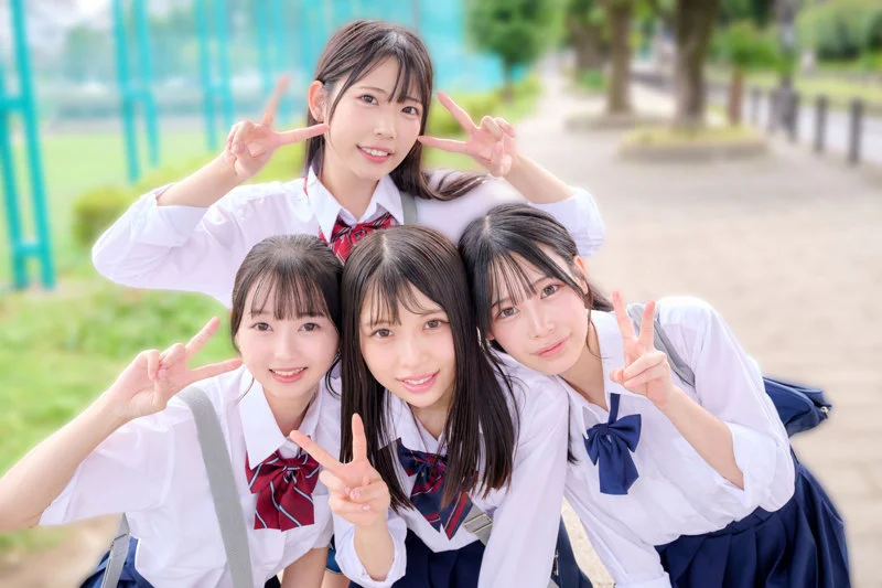 ひまり＆つぼみ＆ゆの＆わこ 無料サンプル画像(1) 【無料同人コミックと素人動画】